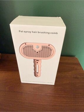 Source Unknown Rose Gold Pet Spray Hair Brushing Comb